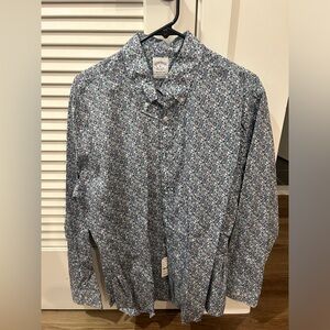 Floral Brooks brothers button down